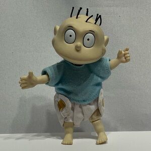 VINTAGE Rugrats Tommy Pickles Doll Figure Good Condition